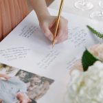 type of wedding guest book