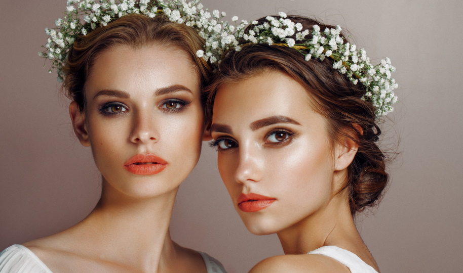 luxury bridal look